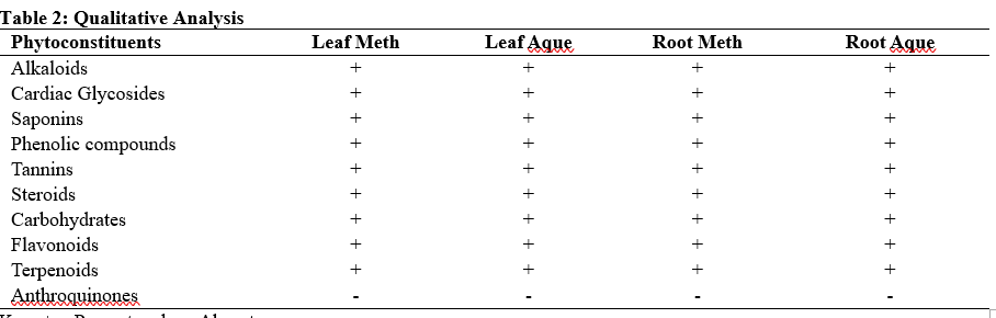 Qualitative Analysis