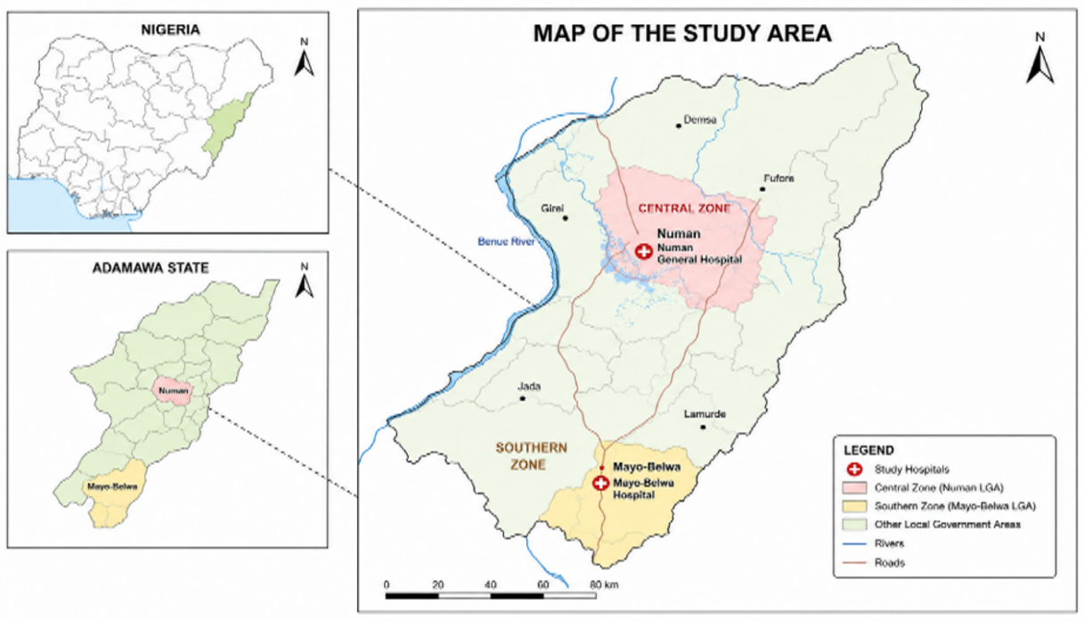 Map of the Study Area